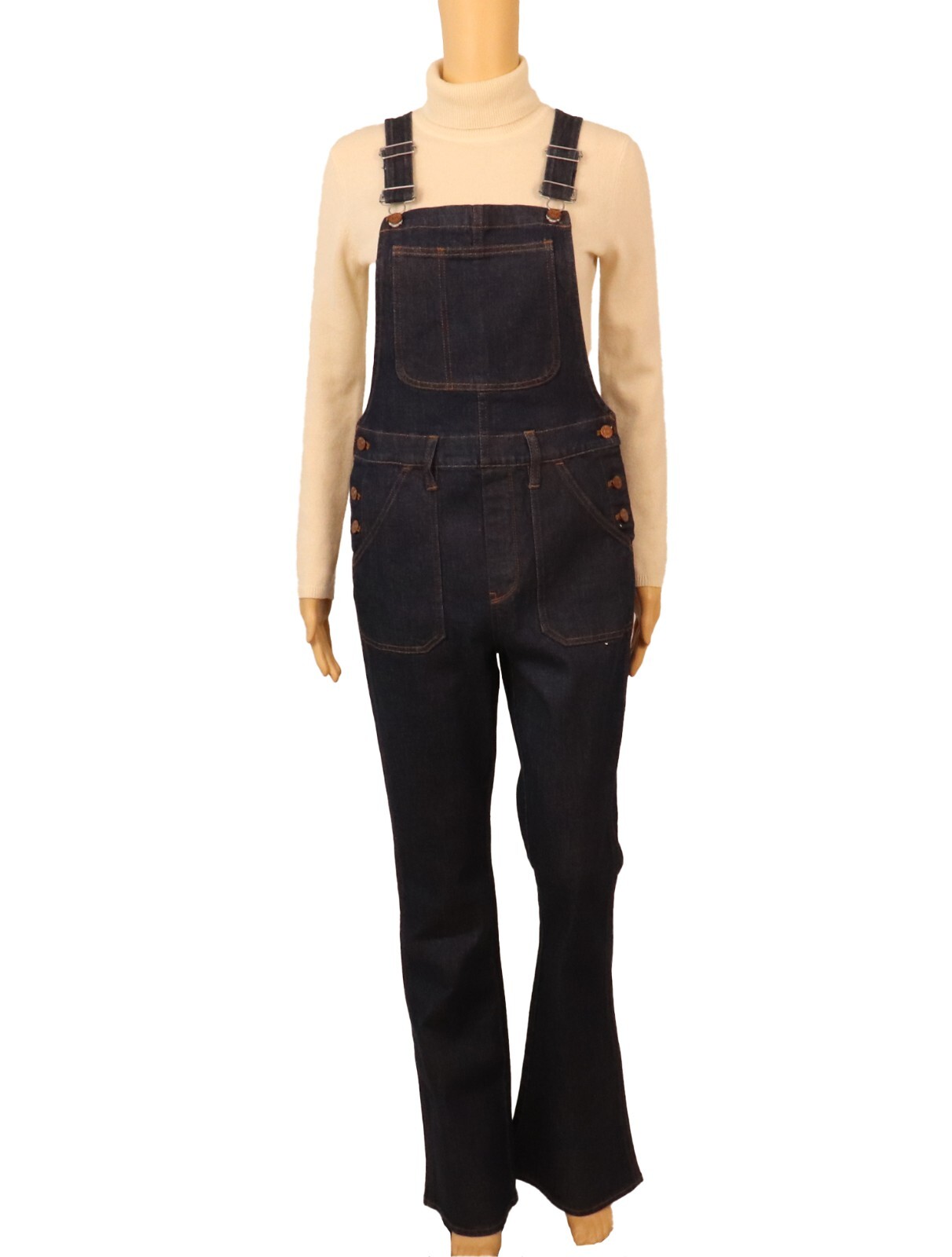 Madewell Denim Bootcut Overalls