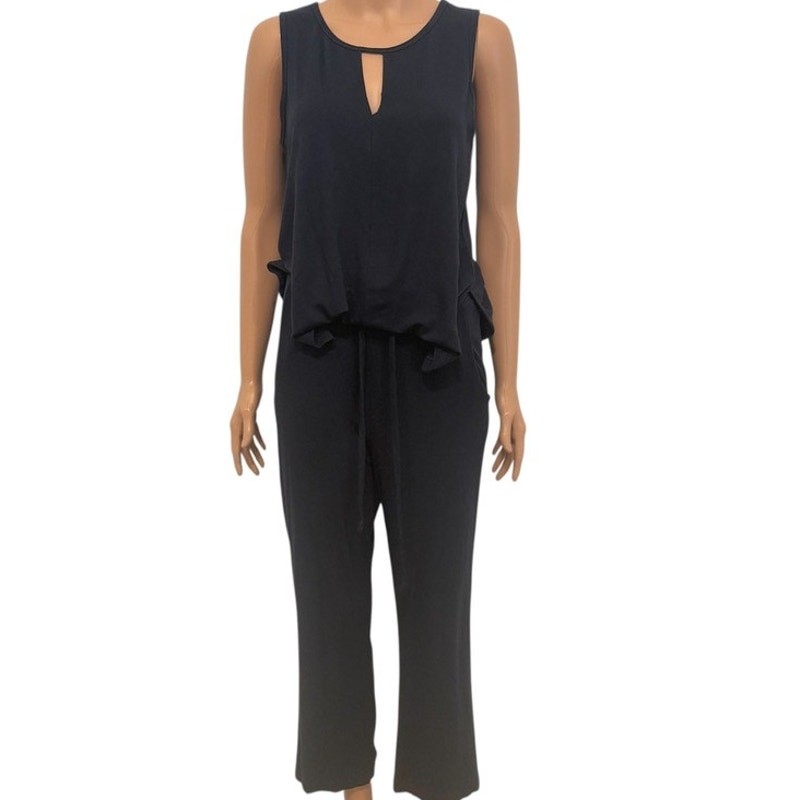 Cabi XS sleeveless knit jumpsuit pant one piece outfit P3 3314