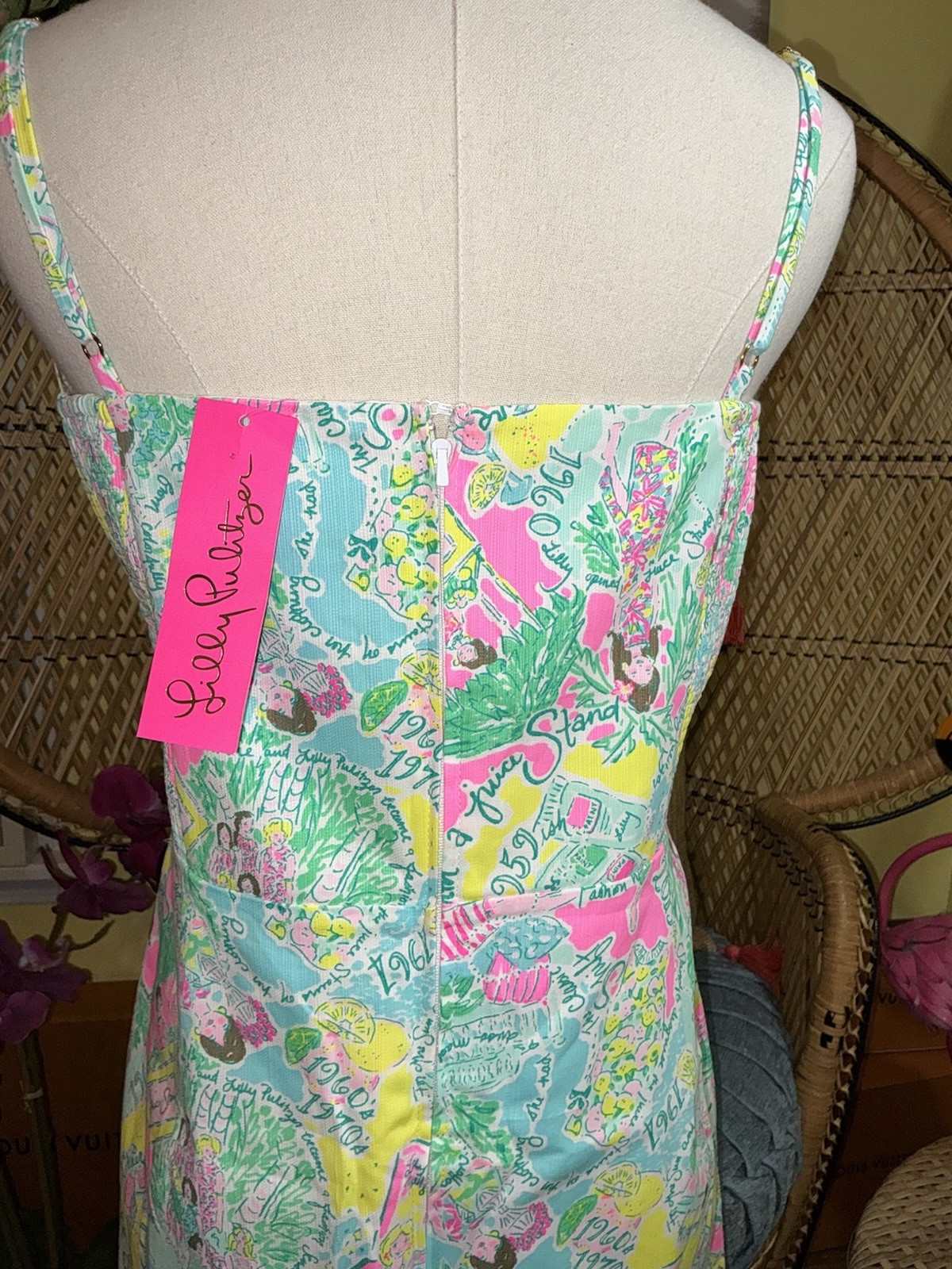 Lilly Pulitzer NWT Jesse Romper Pop Up In The Beginning Size 16