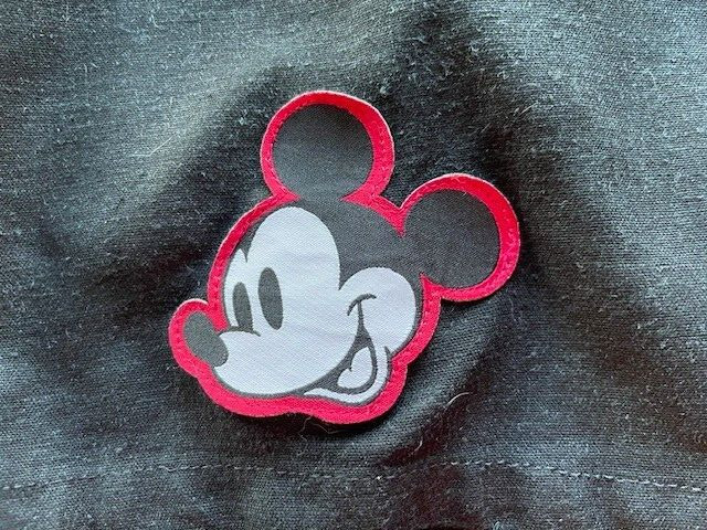 Torrid Disney Overalls Womens 2XL or 2 Black Short Romper Mickey Mouse NWT