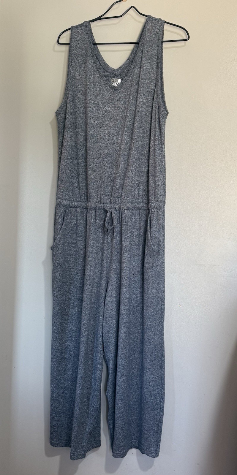 32 Degrees Jumpsuit Indigo Blue So Soft Stretchy Size XL