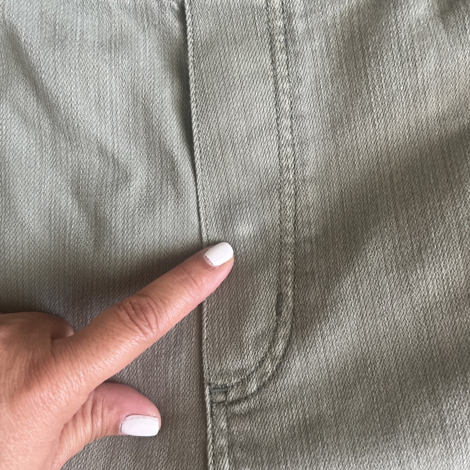 Aerie Green Cotton Overalls Sz XS/TP Jumpsuit Straight Leg Boho Women’s Garden