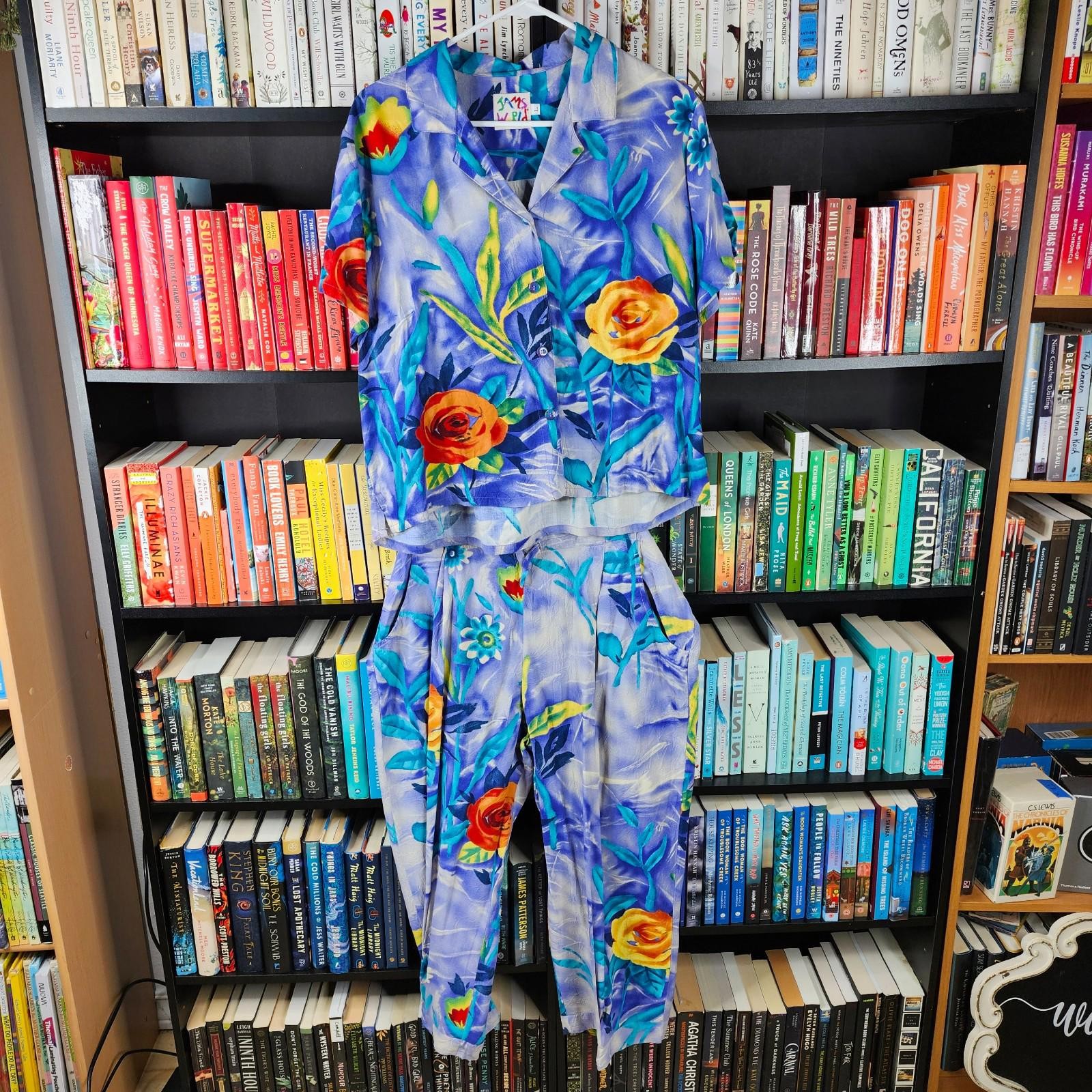 Jams World Floral Two Piece Set Women’s Large Made in Hawaii