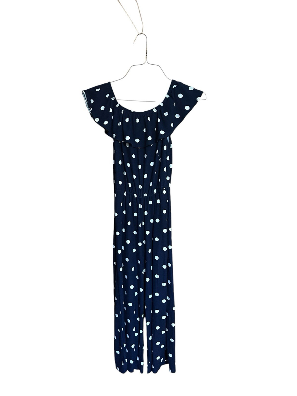 Full Circle Trends Polka Dot Romper Medium