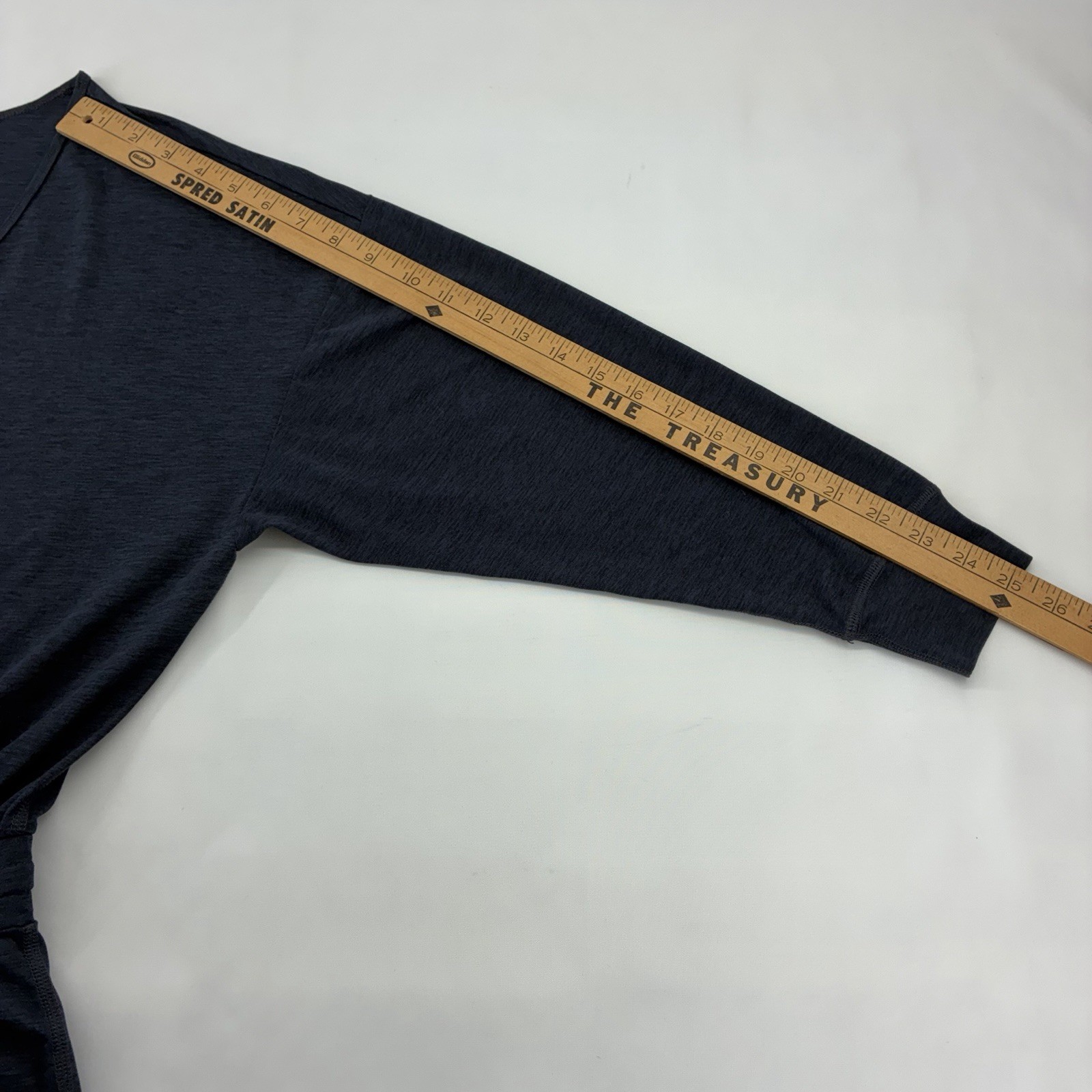 Vuori Lux Jumpsuit Womens M? Navy Heather Ink Drawstring GUC