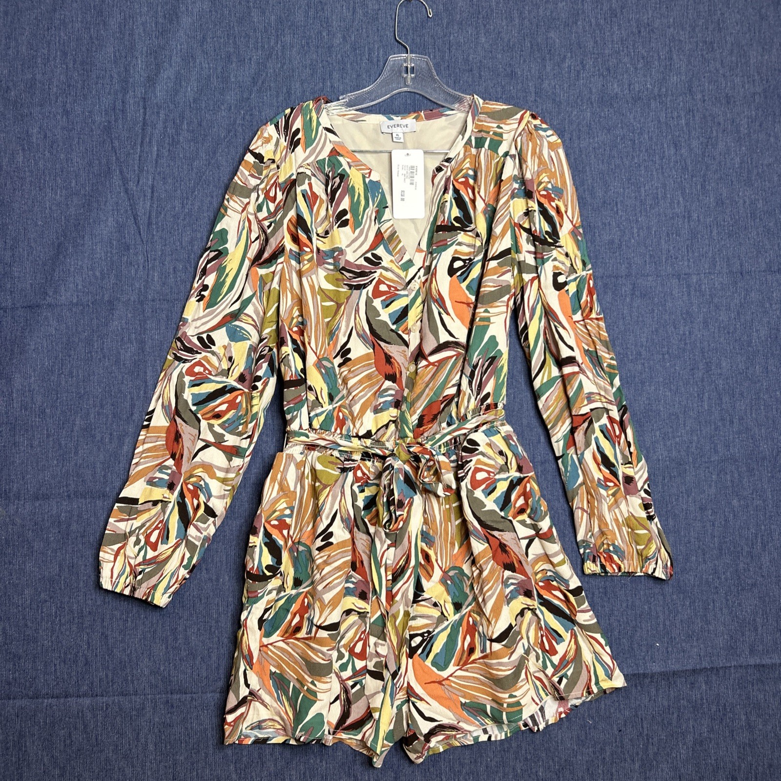 EVEREVE Evie Romper in Abstract Sz XL