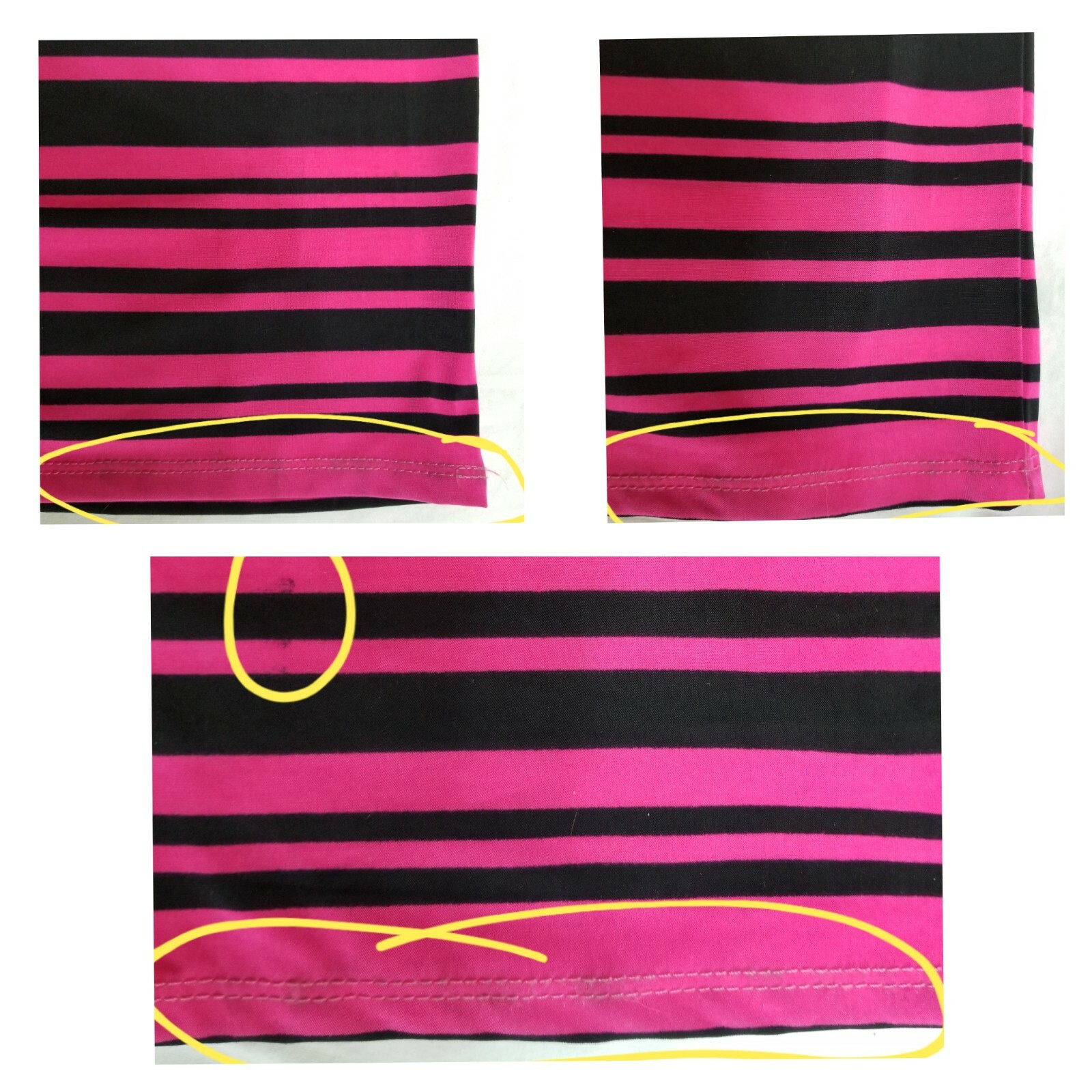 TACERA Womens Beige Black Hot Pink Chevron Off Shoulder Palazzo Jumpsuit XL