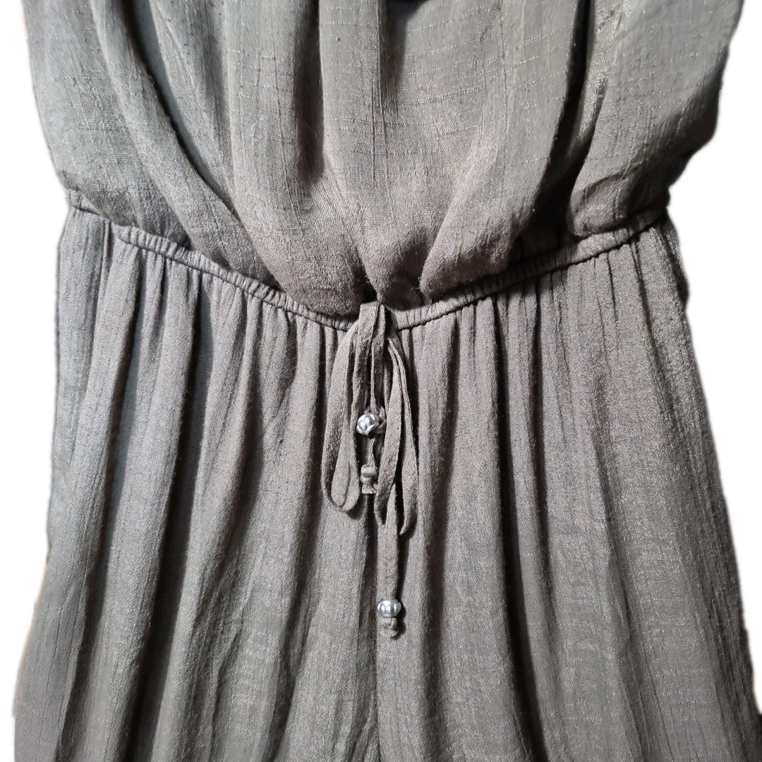 Jumpsuit Romper Women’s Sz S Forest Green Ankle Length Fully Lined