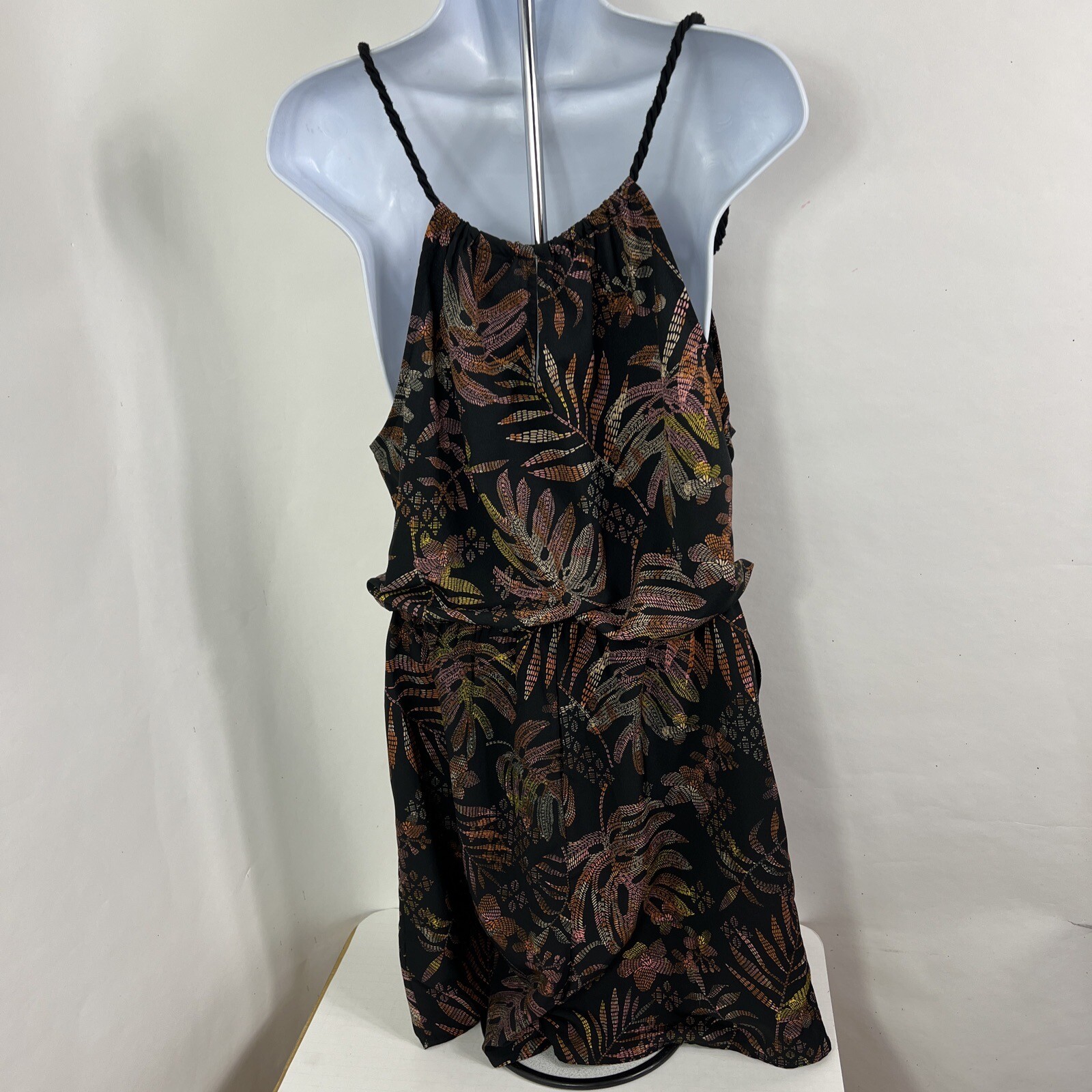 A New Day Romper Women’s Small Sleeveless Top w/ Shorts Lightweight Pockets