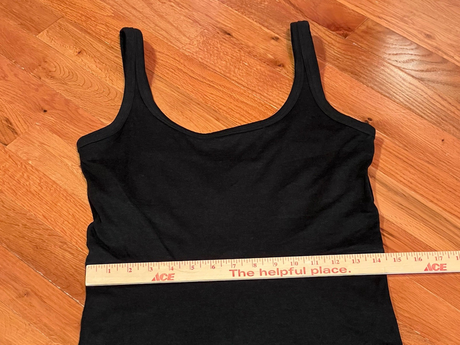 Vuori Halo Essential Jumpsuit Black Heather Sleeveless Round Neck Size Large