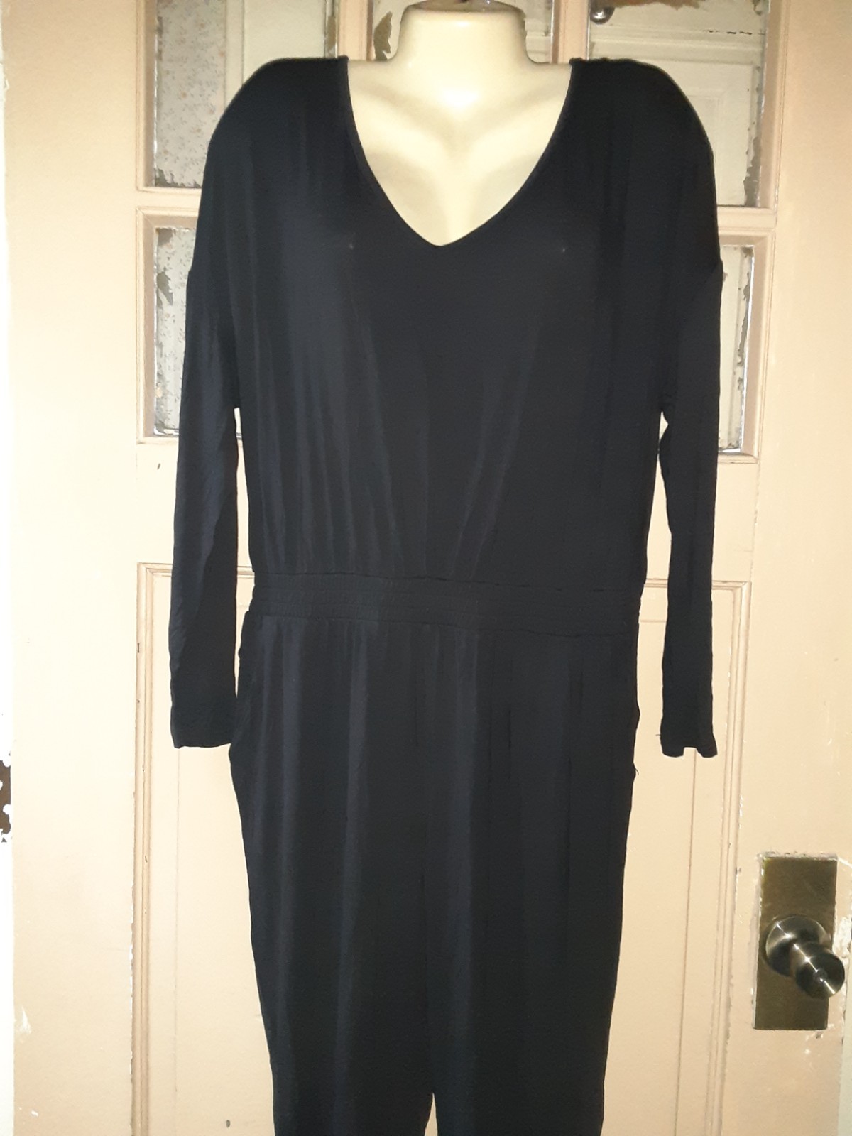 Nicole Miller New York Woman’s Long Sleeve Jumpsuit Size XL NEW WITH TAGS