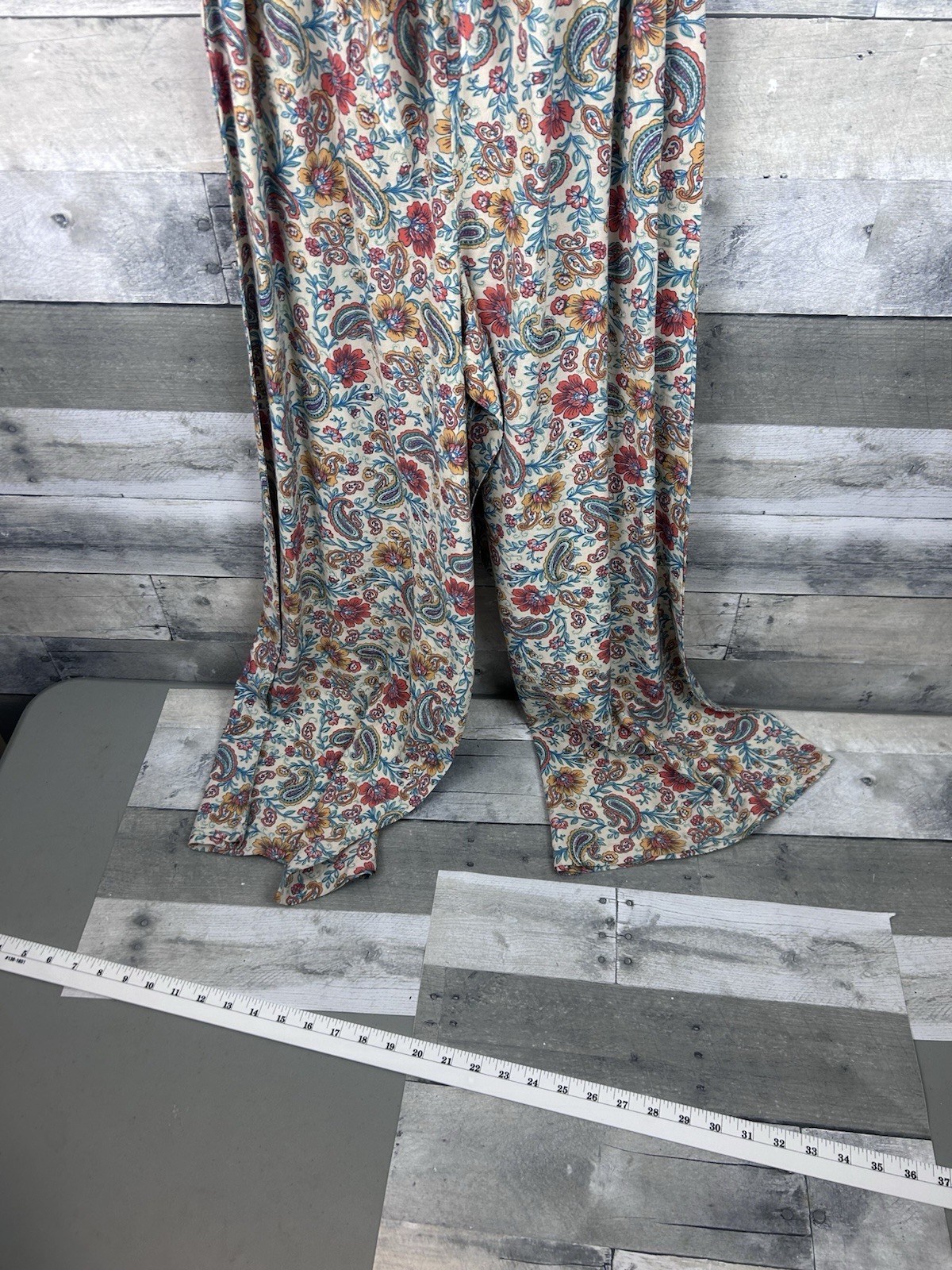 Patrons Of Peace Women’s Small Tube Wide Leg Jumpsuit