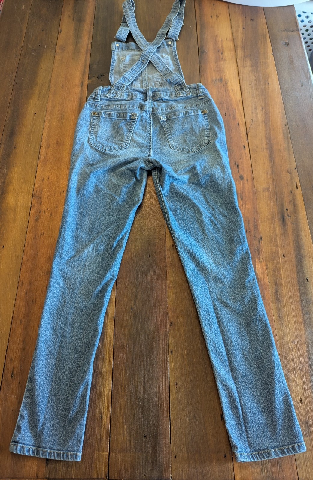Wallflower Women’s Teens XS Bib Denim Jean Overalls Bibs Stretch RN 120246