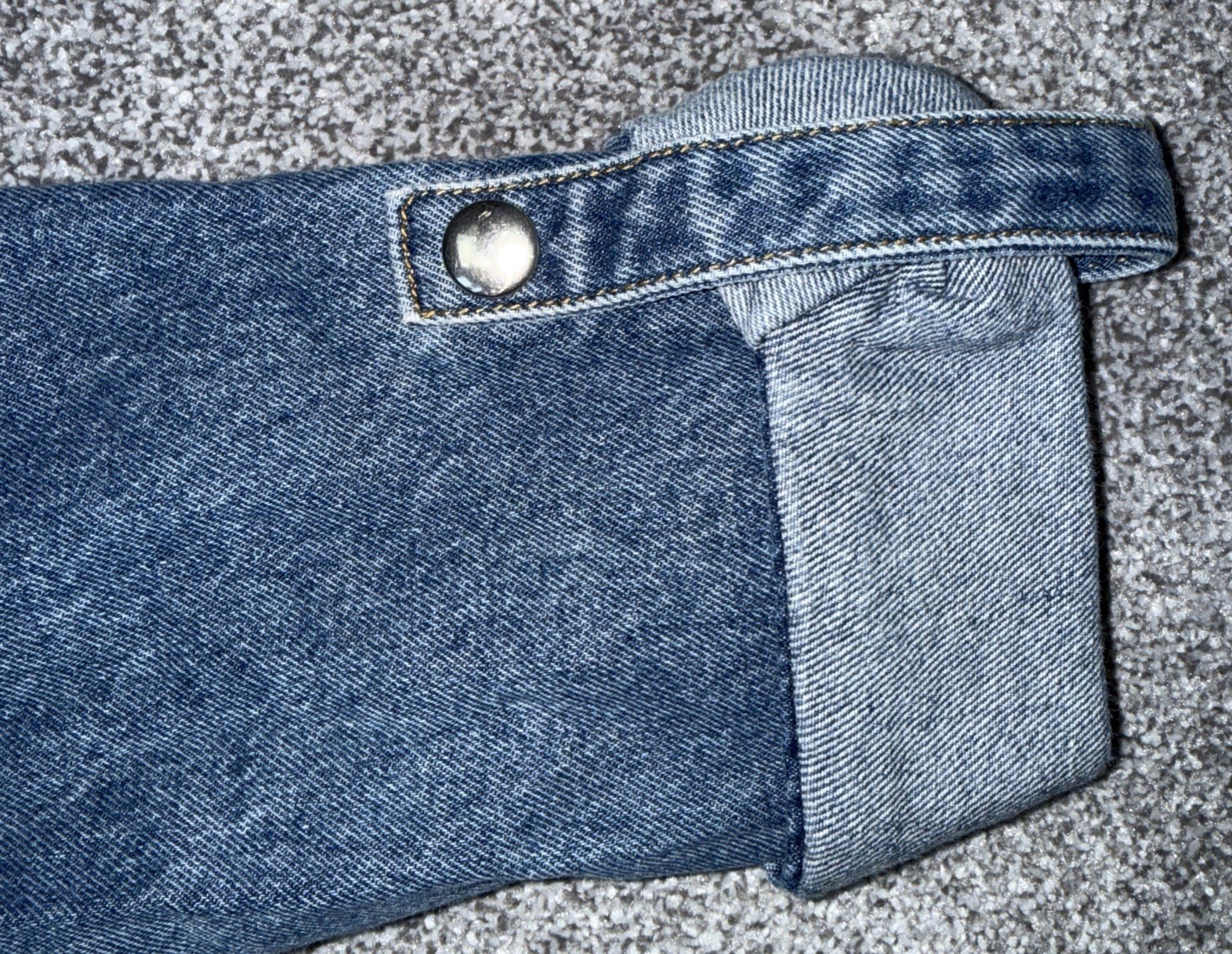 PRIMARK DENIM CO. DARK DENIM CONTRAST STITCH O RING LONG SLEEVE JUMPSUIT SIZE 10