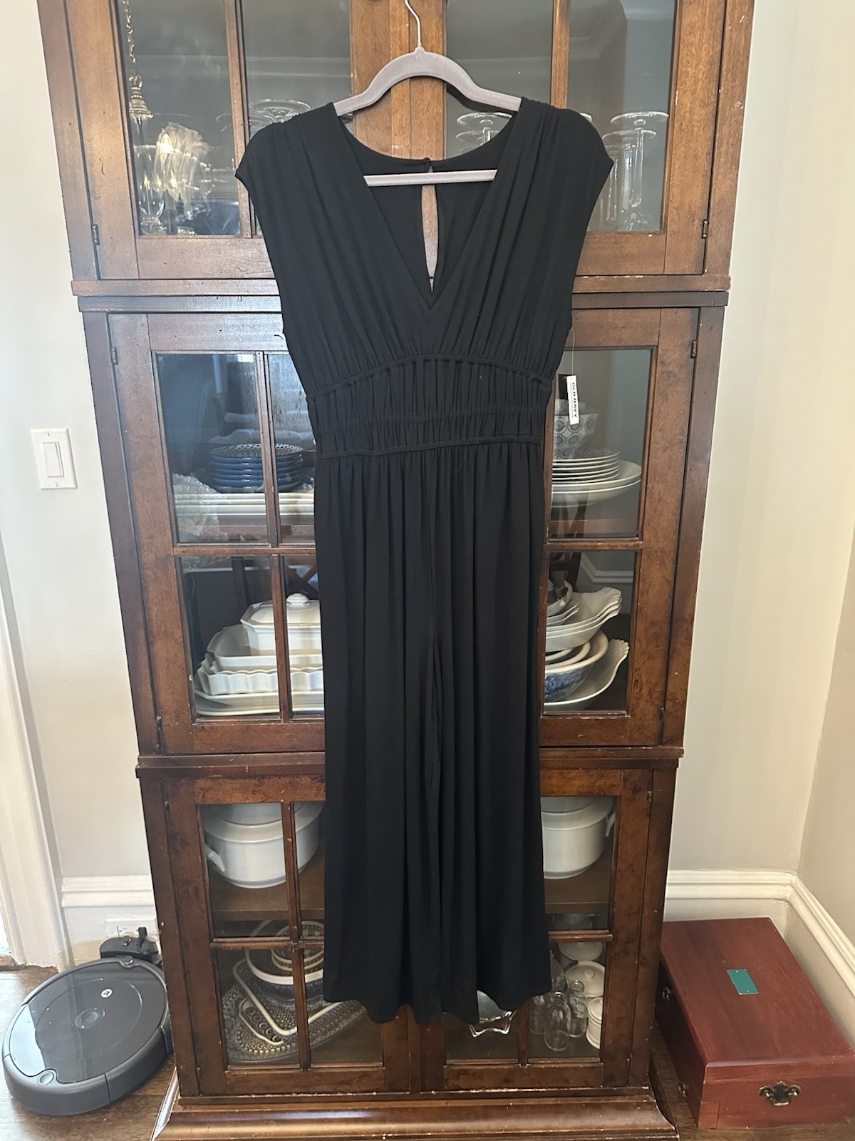 NWT. Women’s Old Navy Jumpsuit ~ Black ~ Stretchtech ~ Sleeveless. Size XS.