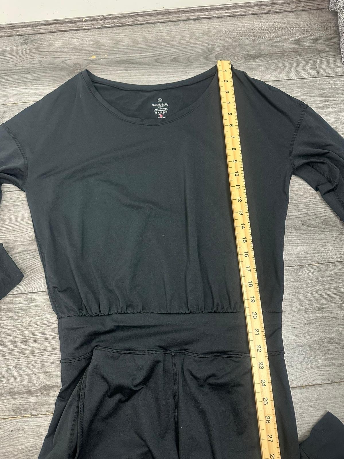 Sweaty Betty Women’s Jumpsuit Romper – Size Small – Black Athleisure Loungewear