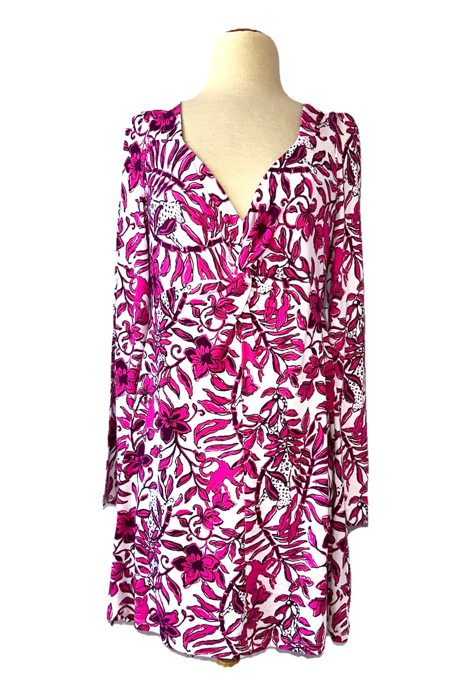 LILLY PULITZER Size L Anne Skirted Romper Elderflower Blossom Lil Escape NWT