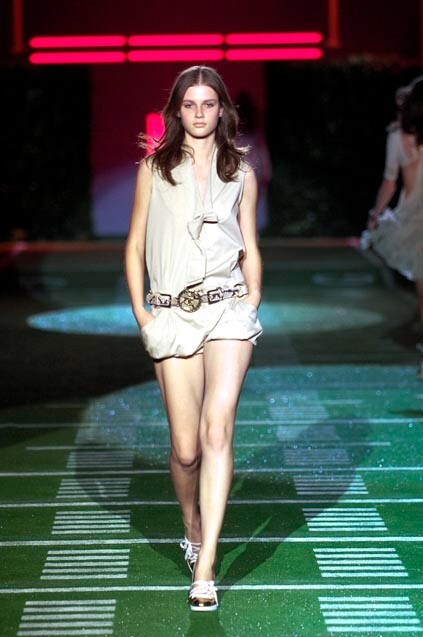 NEW Just Cavalli Runway SS 2007 Beige Safari Overall Size 42it S-M