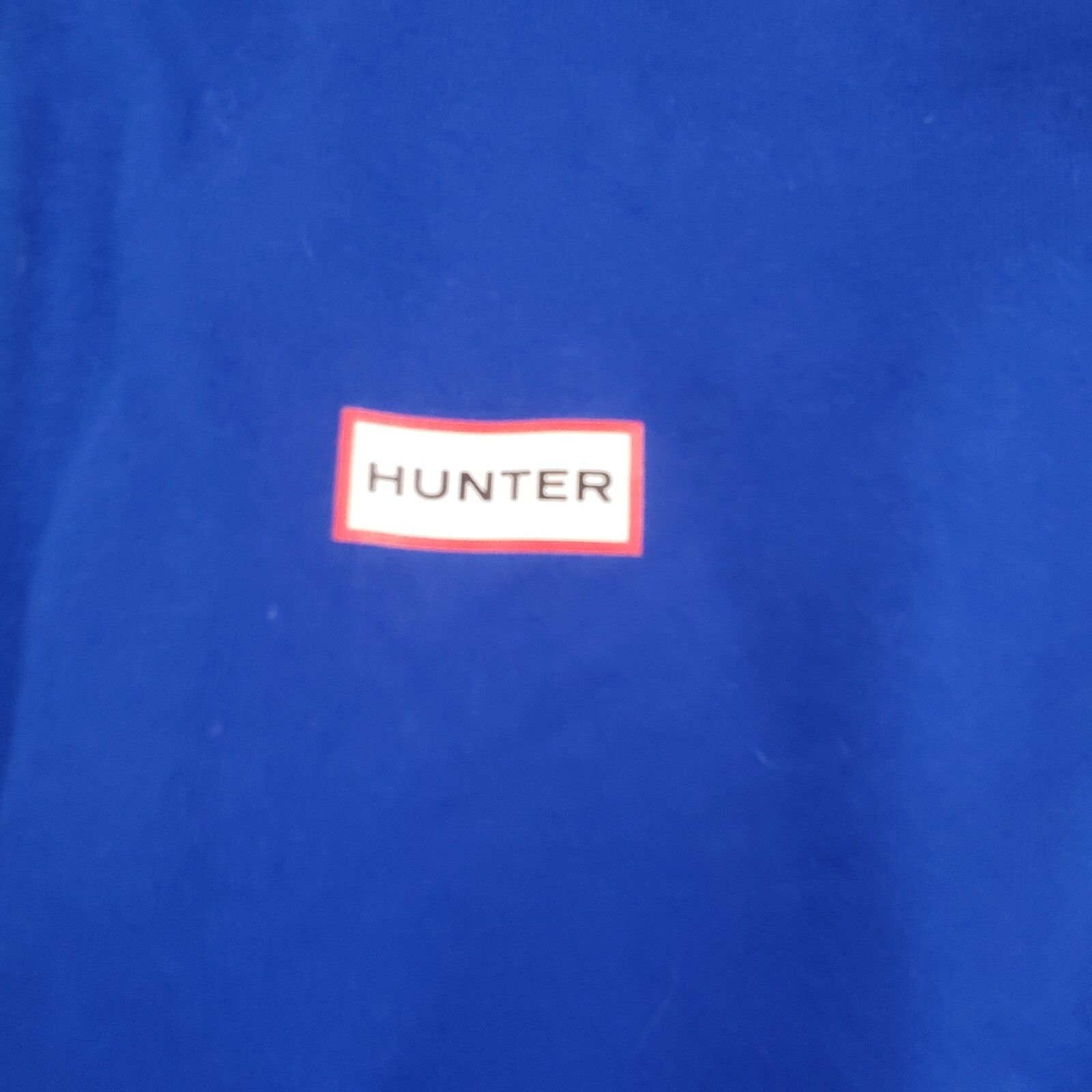 Hunter for Target Romper Womens Extra Small Blue Red Sleeveless Sweatsuit Hooded