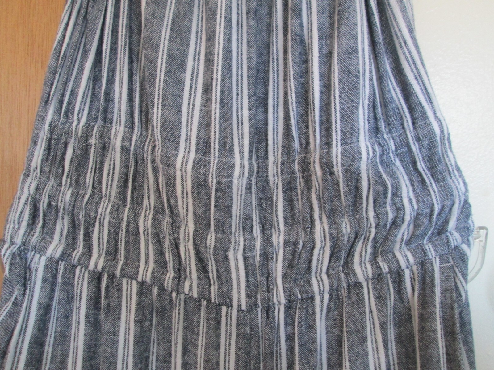 OLD NAVY Linen-Blend Cami Wide-Leg Smocked Waist Jumpsuit-Size XS TALL (29″ in)