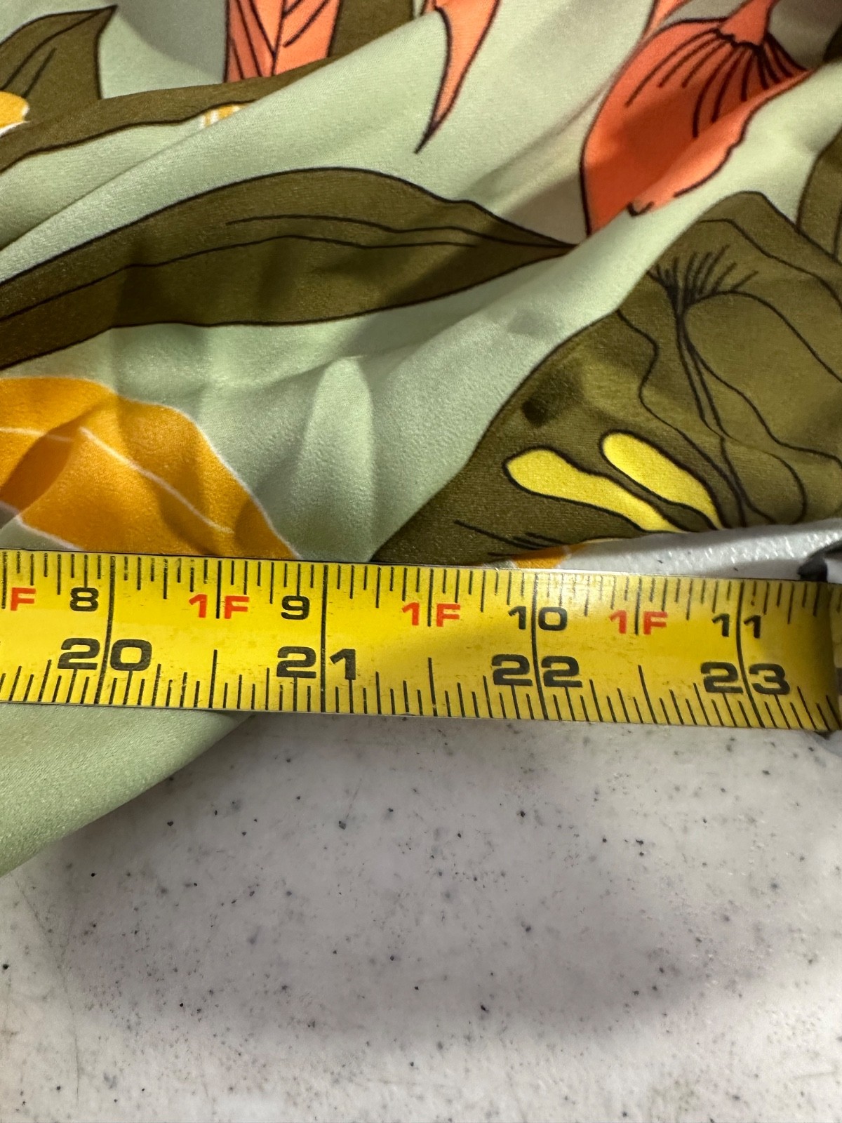 NEW EASEL olive & mango Jumpsuit, Pockets tie-back, L Boho Beach Relaxed C28