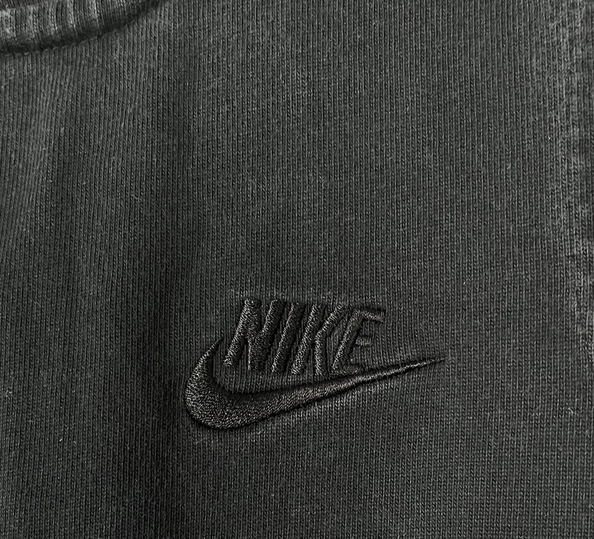 Nike Jumpsuit Size Small Woman Black 100% Cotton festival Pockets Zip to Rear