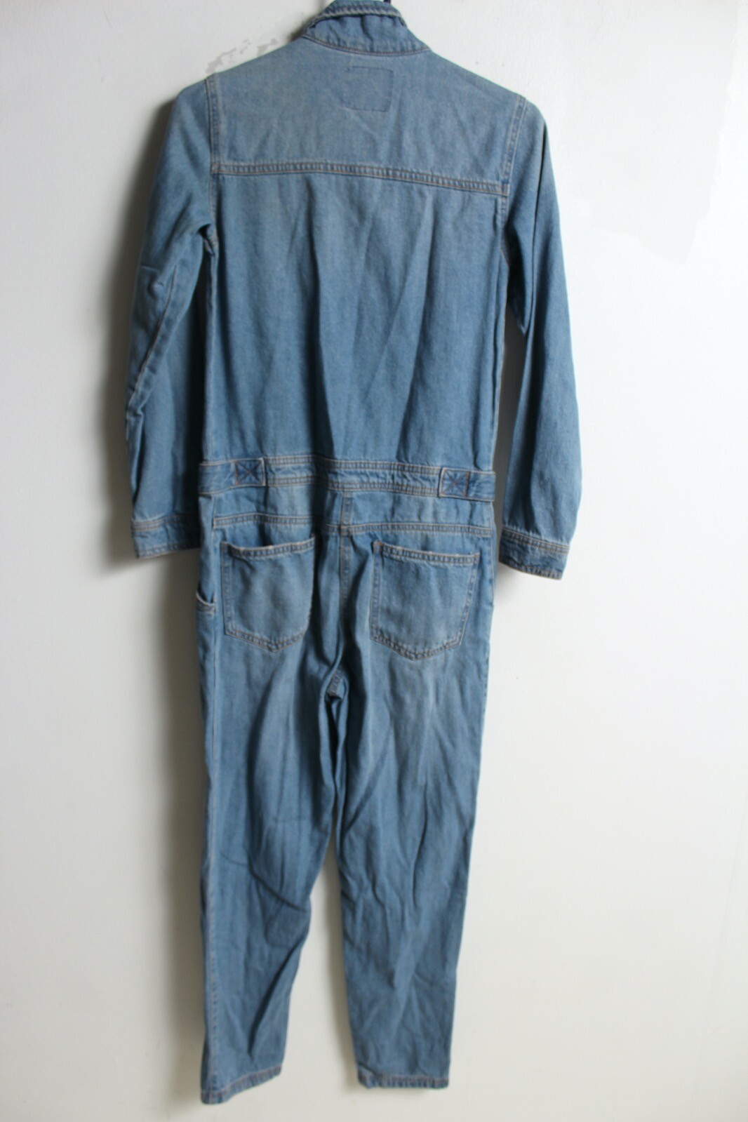 Primark Womens Denim Boilersuit – Black – Size 6 – NEW (k35)
