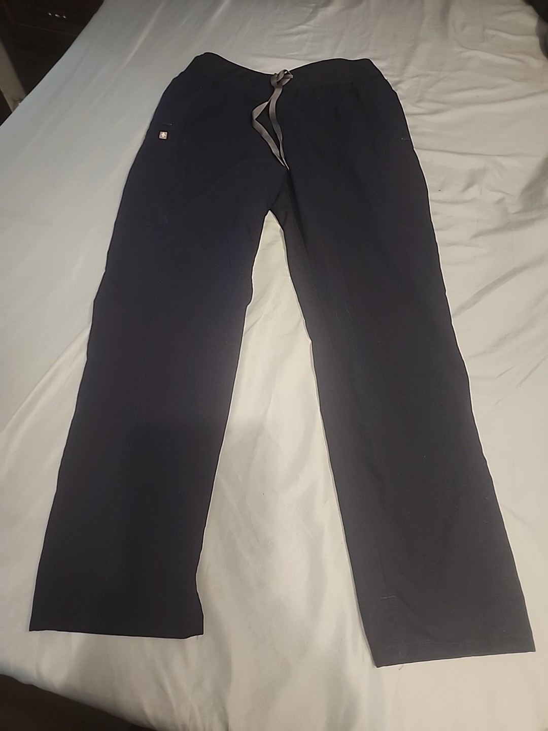 Figs Technical Collection Pants Womens large navy blue po#5593 Style # 1000977R