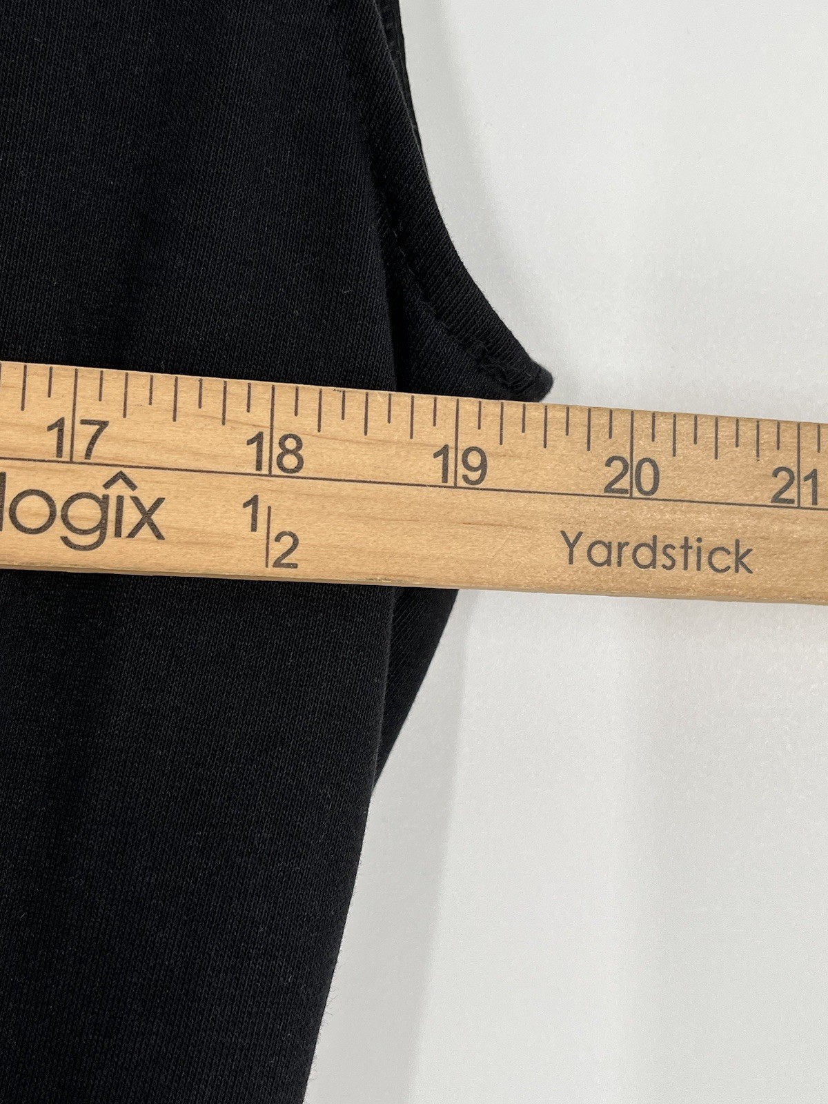 NWT Flygo jumpsuit size L black sleeveless tapered leg waist drawstring stretch
