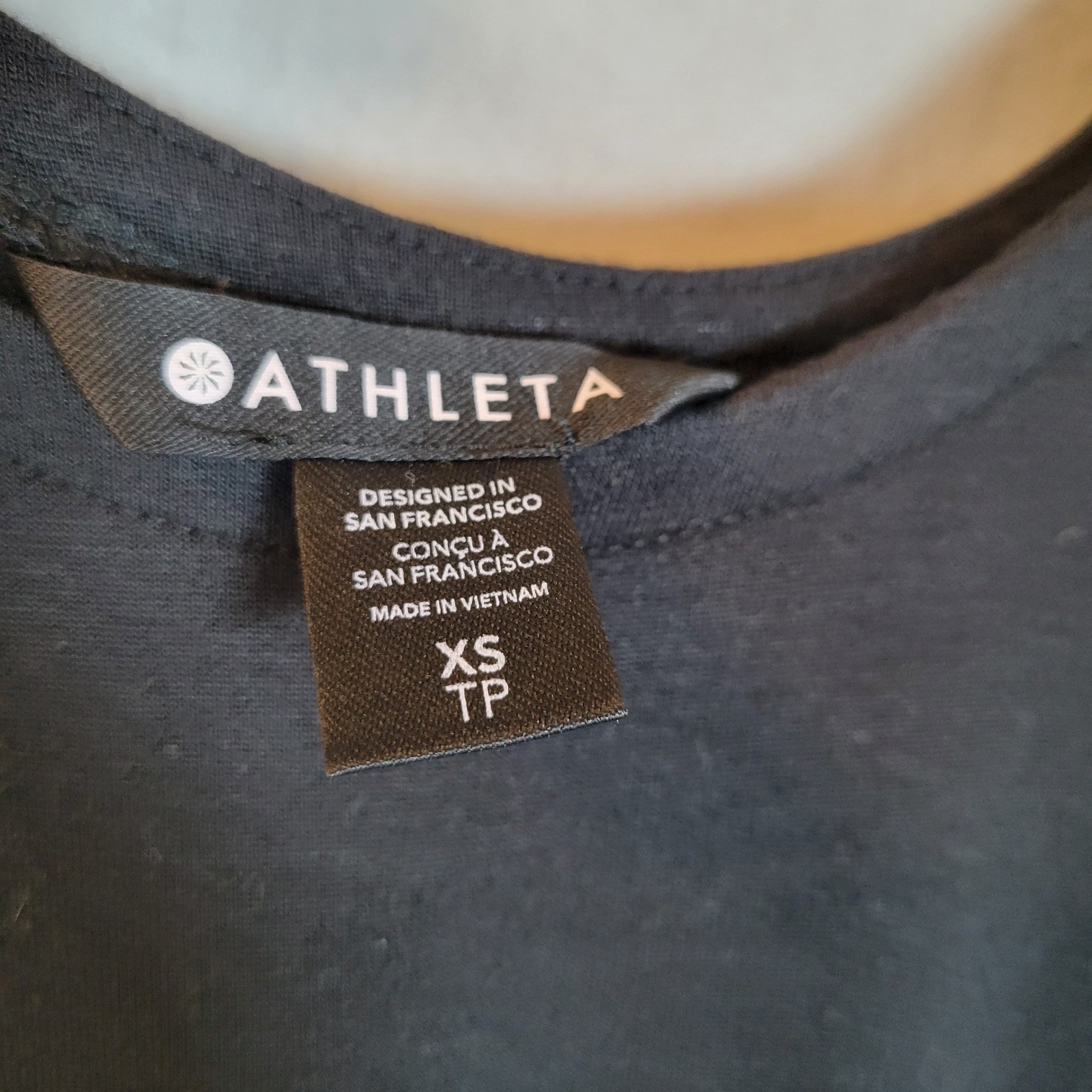 Athleta Womens Tank Pockets Jogger Jumpsuit Size XS Black Athleisure Loungewear