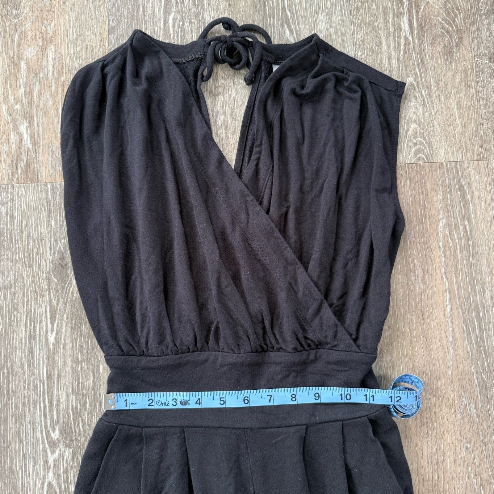 Cabi Downtown Jumpsuit Romper Sleeveless Stretch Black XS #5577