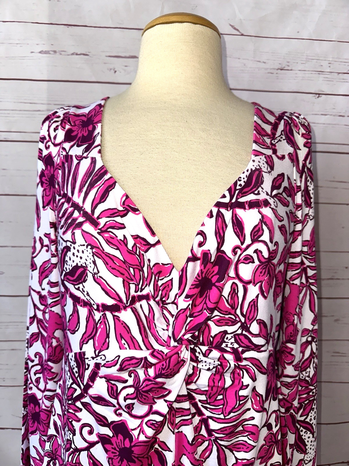 LILLY PULITZER Size L Anne Skirted Romper Elderflower Blossom Lil Escape NWT