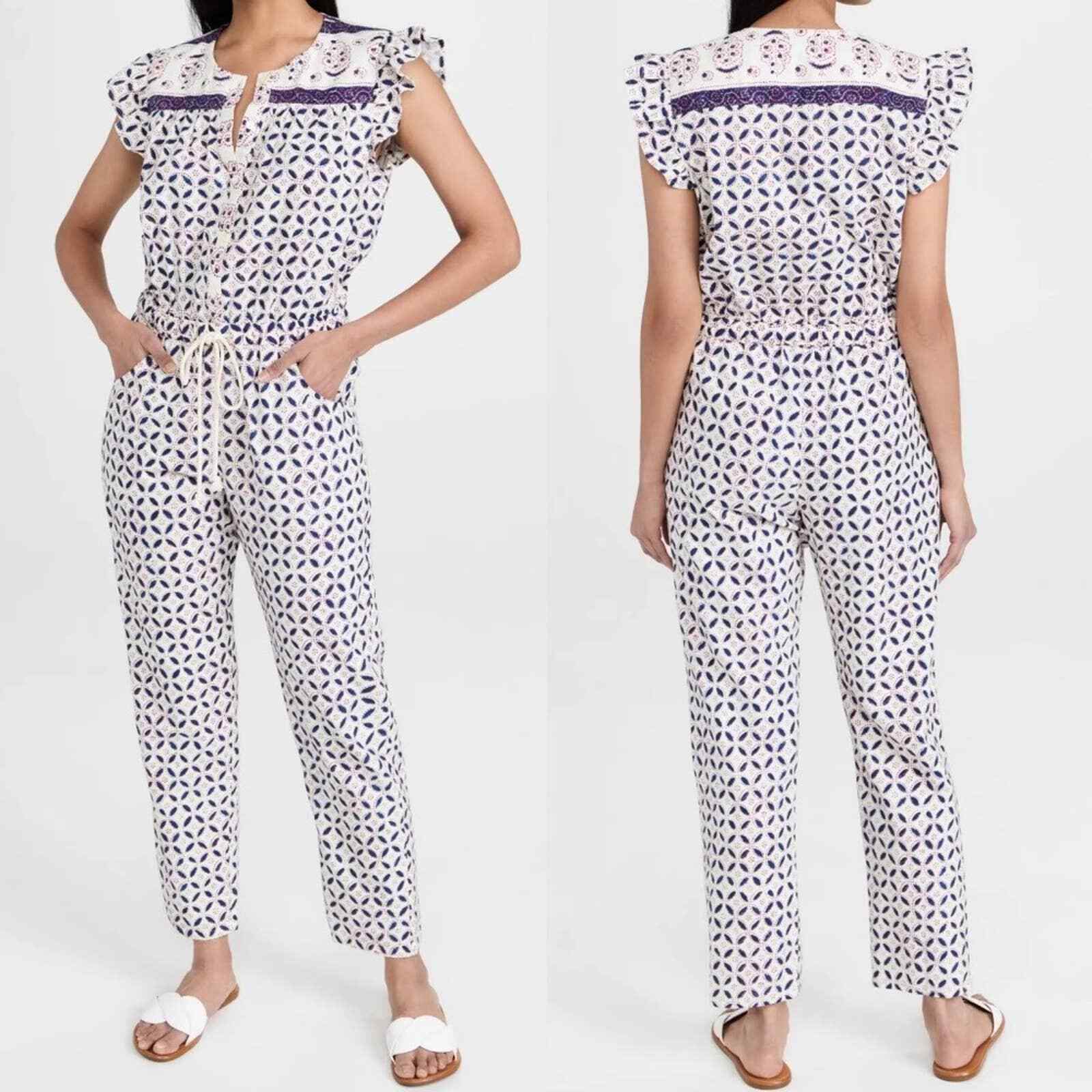 Xirena Liam Sand Castle Sleeveless Jumpsuit Women’s Medium