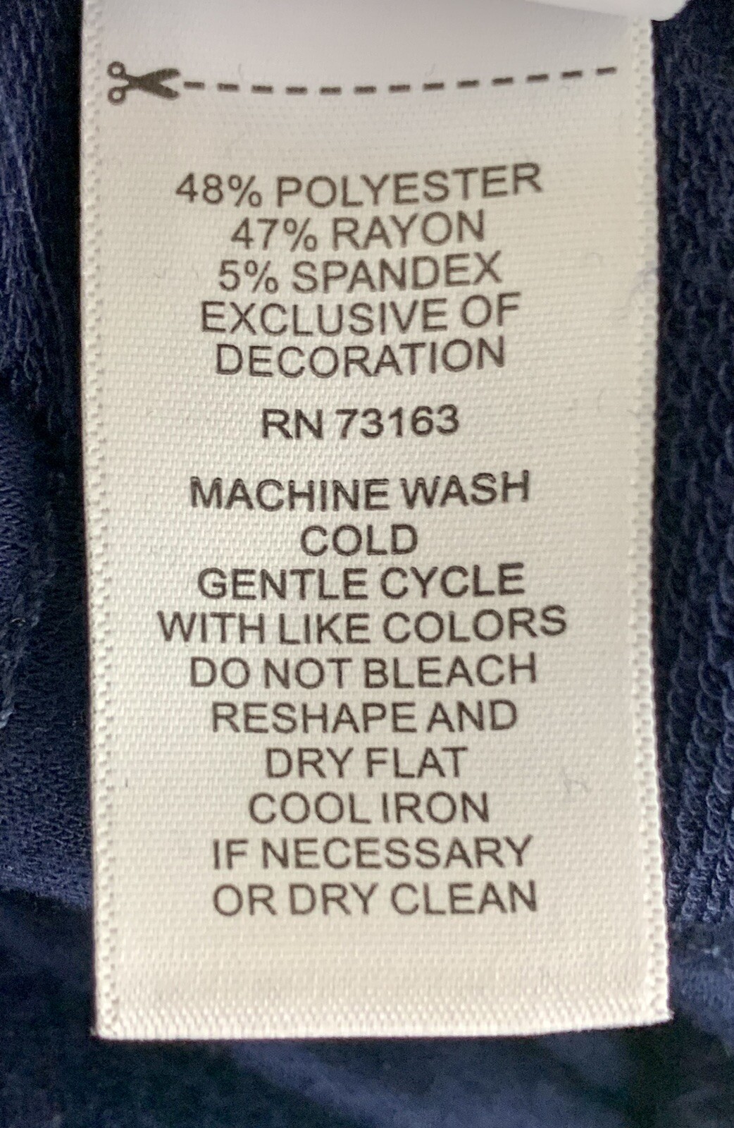 Cable & Gage Woman’s Sz-L Blue Jumpsuit Stretch Jersey Knit Drawstring Waist
