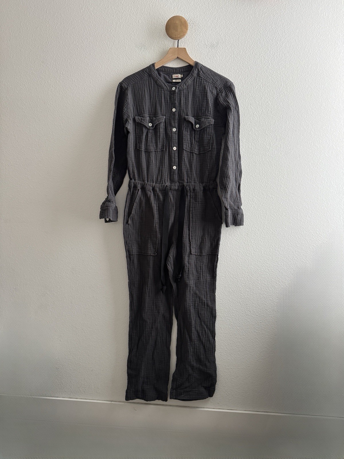 Faherty Dream Cotton Gauze Jumpsuit Size Small