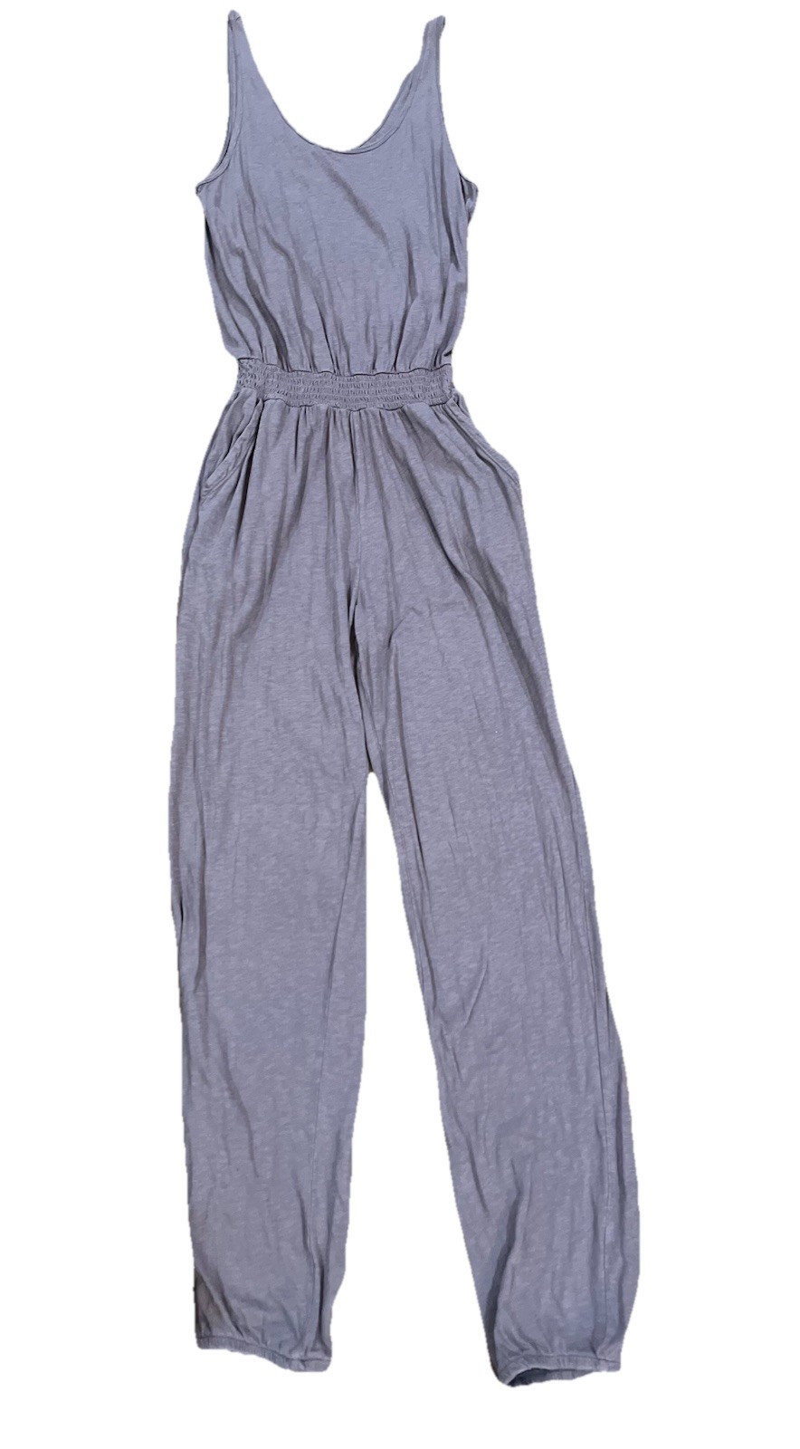 Aerie Women’s Jumpsuit Size XS Purple Sleeveless NWOT Pockets Elastic Waist