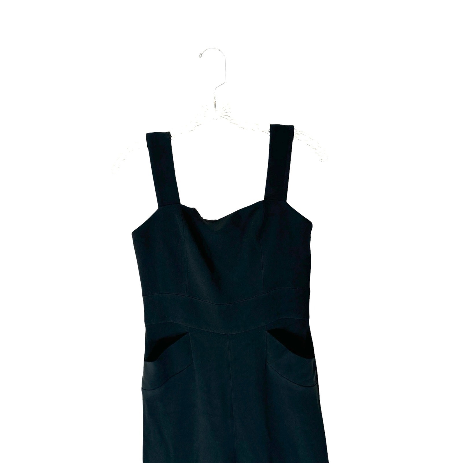 ALEXIS Black Dressy Date Night Out Party Juno Wide Leg Jumpsuit Size Medium