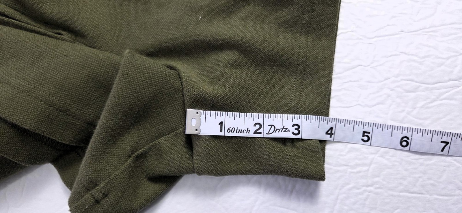 Cabi 6592 Squad Olive Green Zip Front Utility Drawstring Waist Romper Size XS