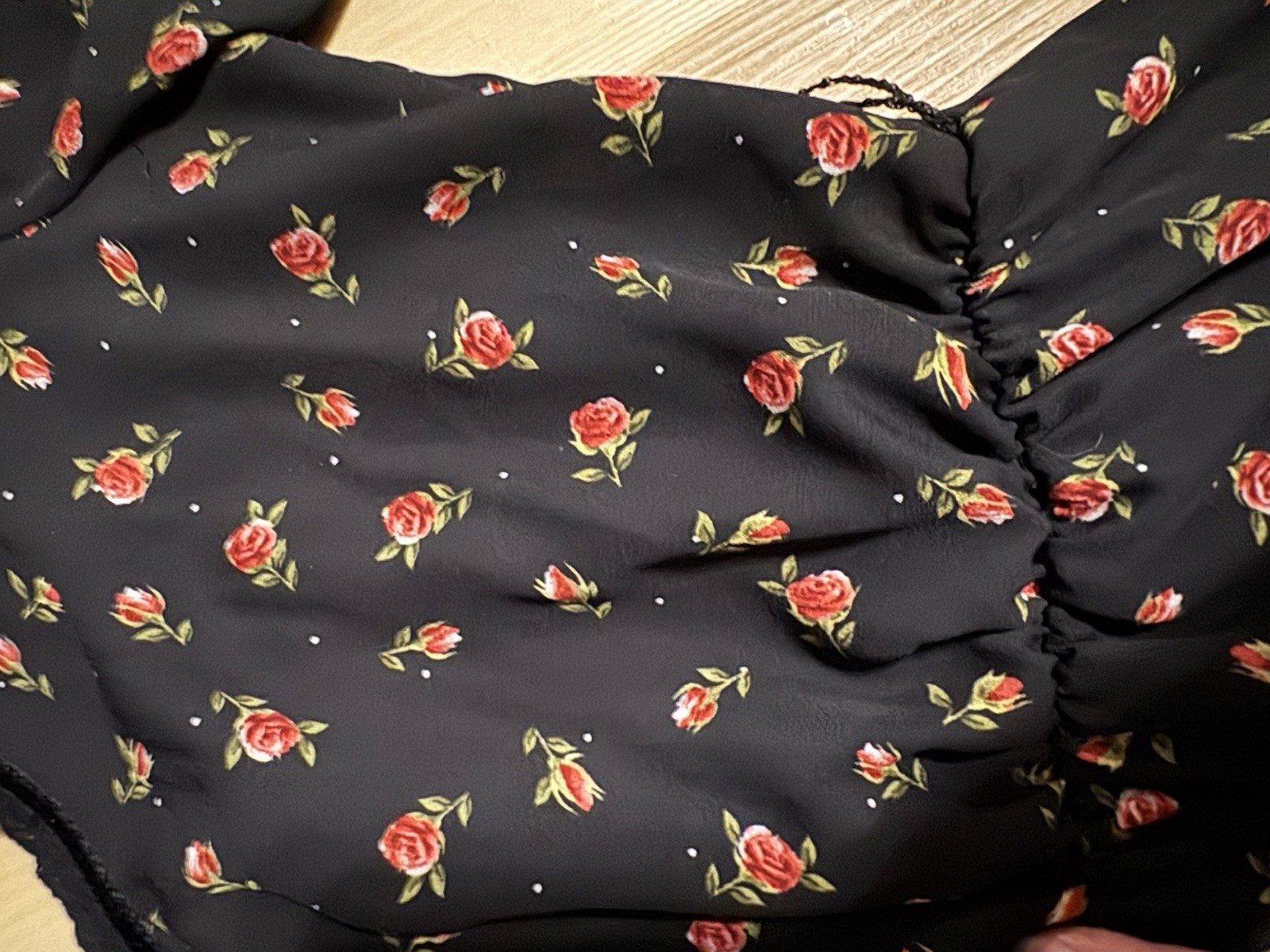 Womens Disney Princess Romper, Small, Black /Roses, Belle Beauty & the Beast