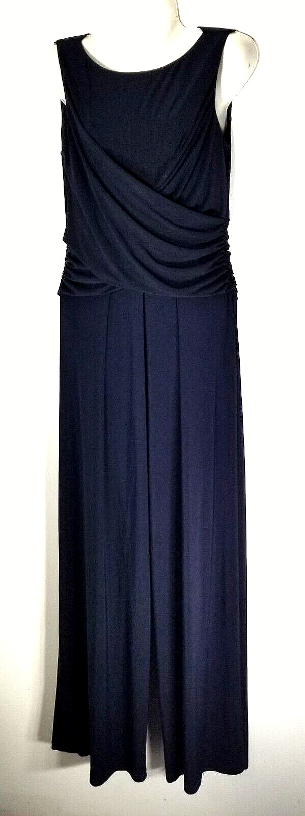 Phase Eight Womens Navy Blue Sleeveless Jumper Romper Jumpsuit 12 M New NWT
