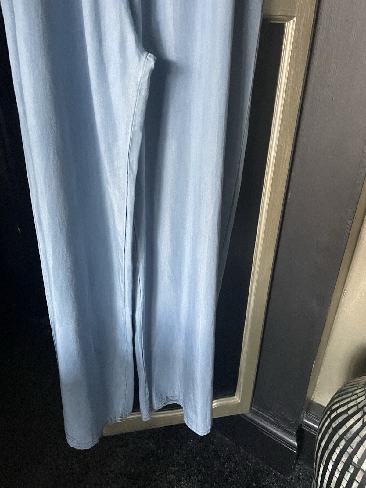 Tencel Denim Jumpsuit Fits 14/20 Very Soft Palazzo Trousers