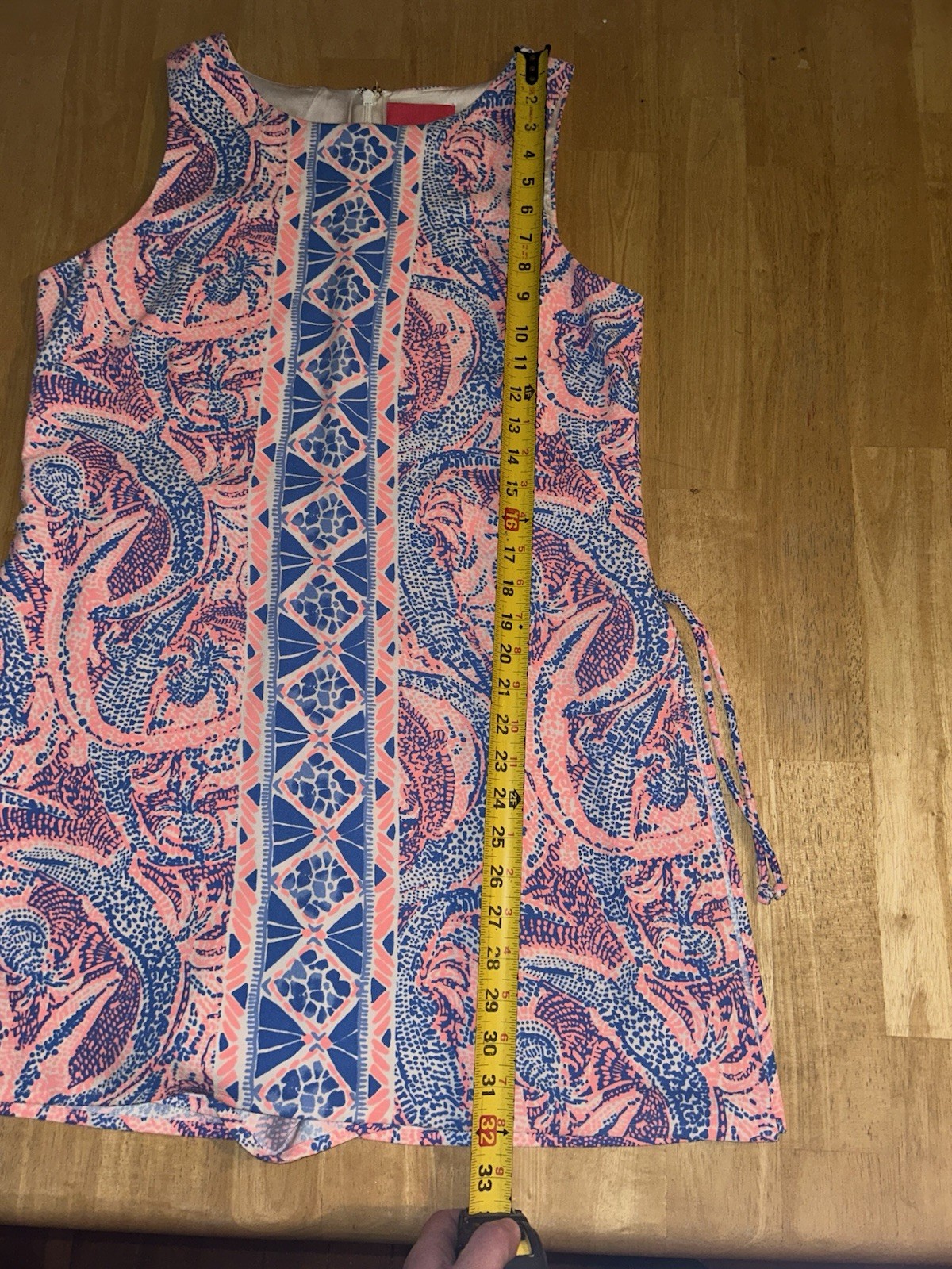 Lilly Pulitzer woman’s 10 romper shorts dress paisley pink blue white sleeveless