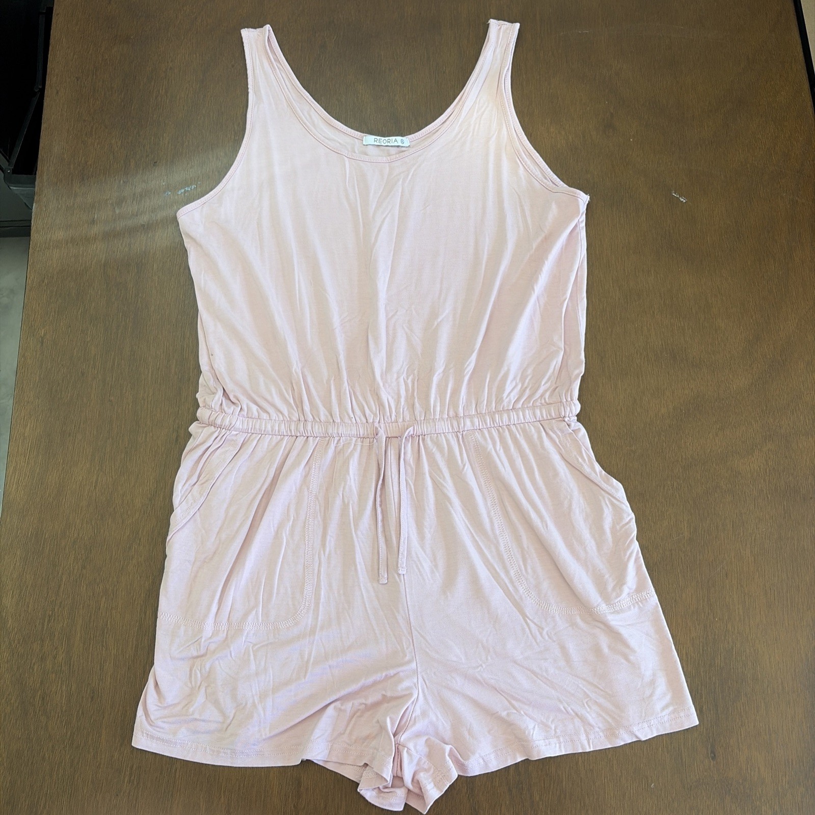 Pink Reoria Romper in XL L36