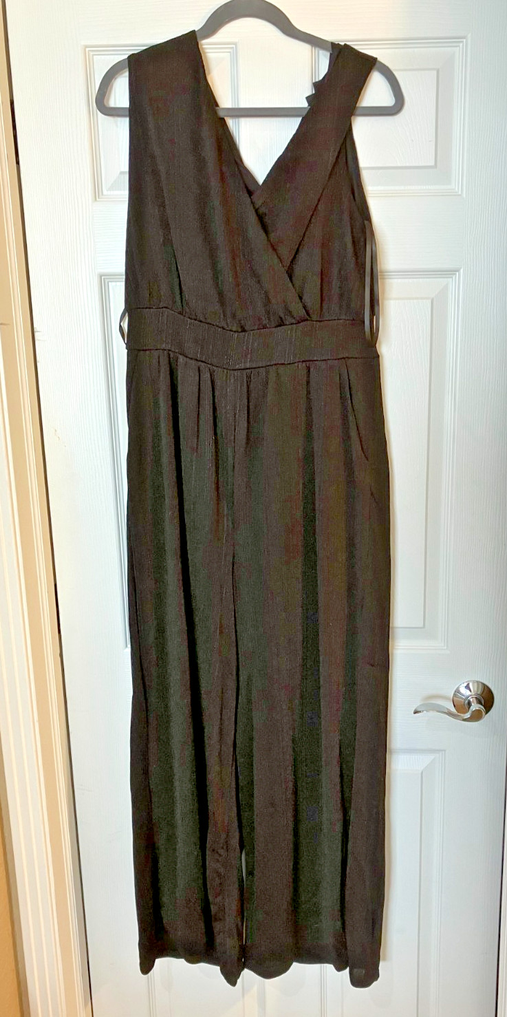 Torrid Full Length One Piece Jumpsuit/Catsuit w/Sparkles Size 0 GREAT CONDITION