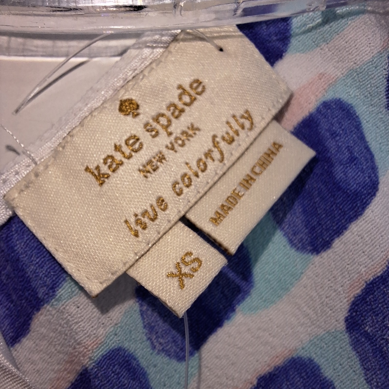 Kate Spade New York “Island Stamp” Geometric Tie-Waist Romper
