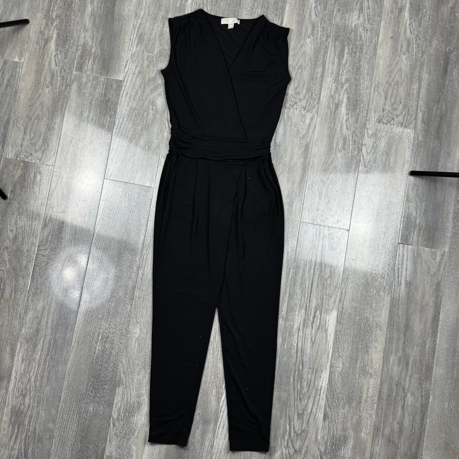 Michael Kors Sleeveless Surplice Jumpsuit