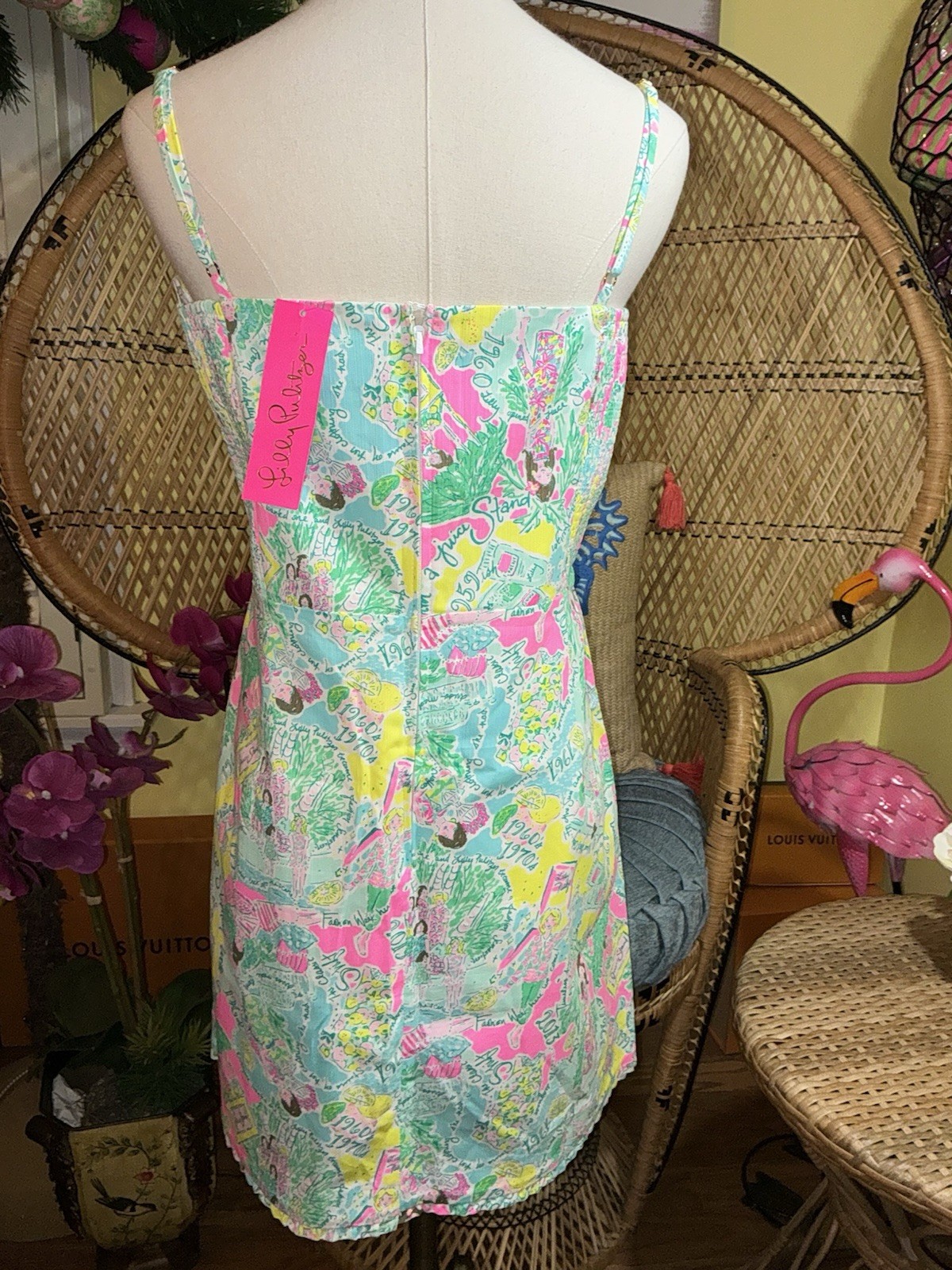 Lilly Pulitzer NWT Jesse Romper Pop Up In The Beginning Size 16