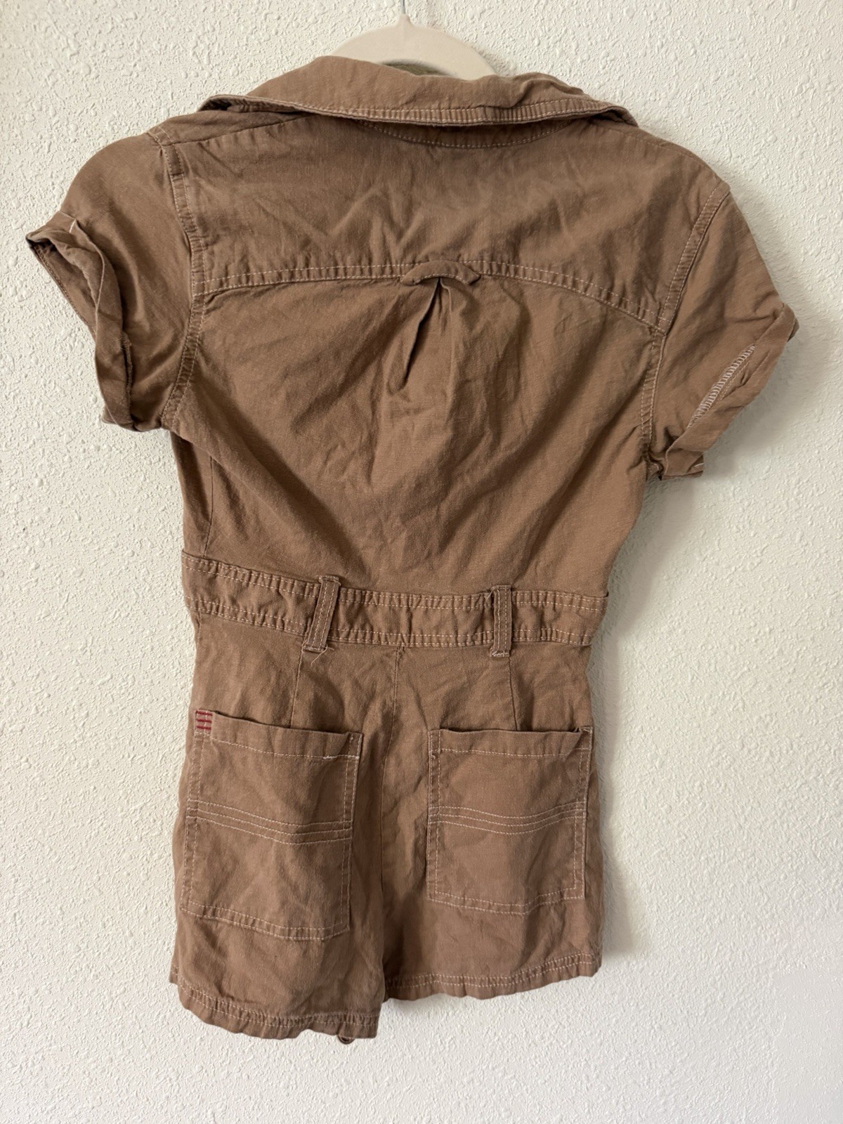 Urban Outfitters BDG Brown Utility Romper Women’s Xs