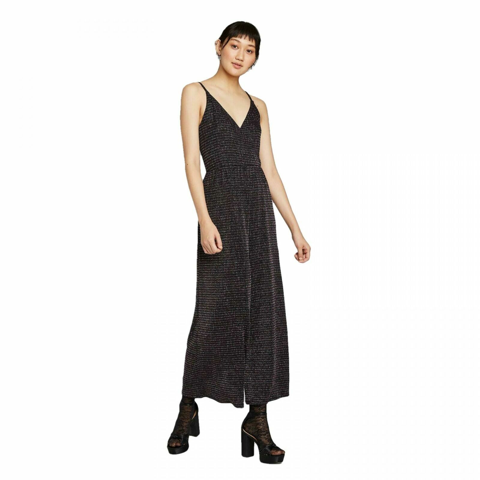 Women’s Sleeveless Sparkle Wrap Jumpsuit – Wild Fable – Various Sizes – C408