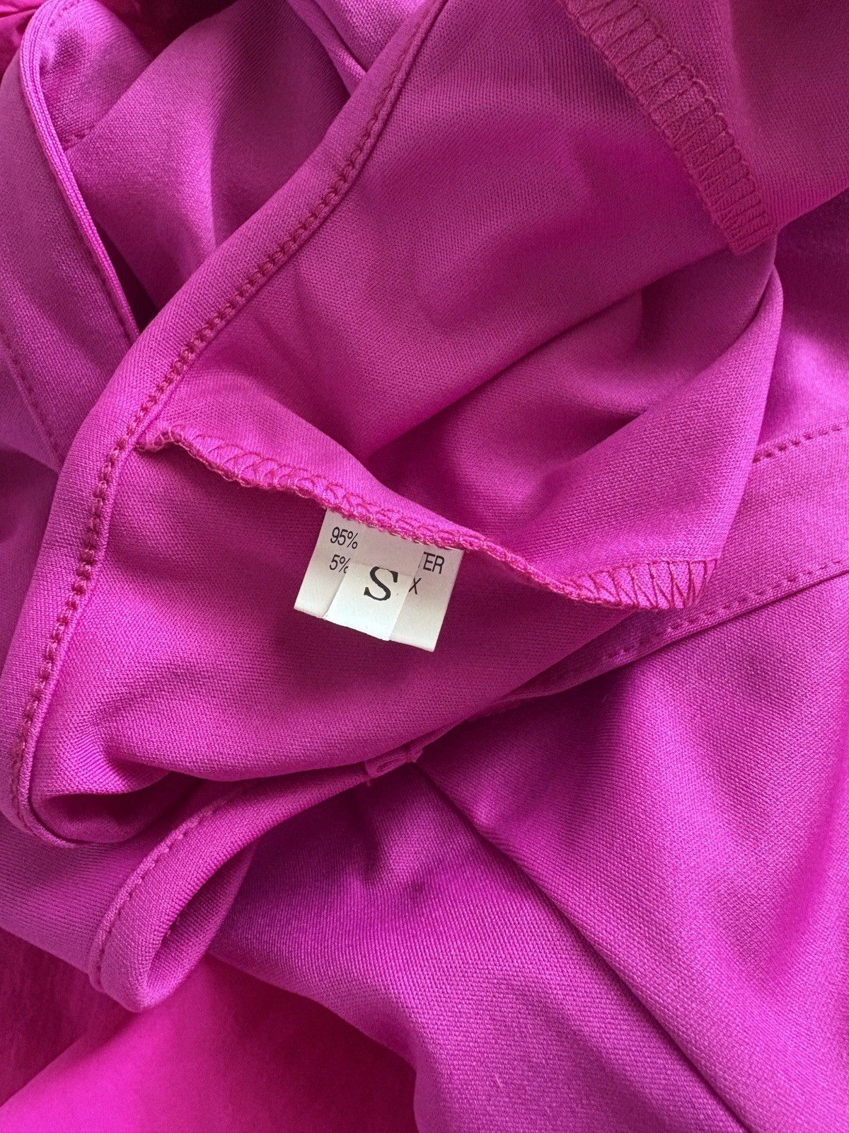 Women’s Pink Solid Sleeveless Romper One-Piece Pullover Scoop Neck Size S